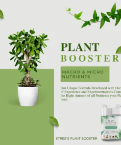 eTree Plant Booster liquid plant fertilizer. Suitable for all plants